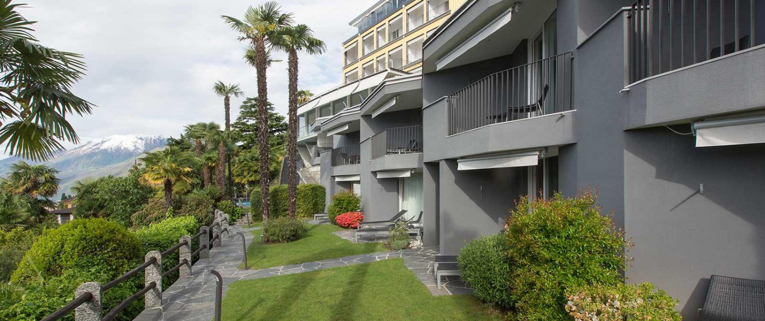Design-Zimmer im Casa Giardino - Gartensitzplätze und Balkone