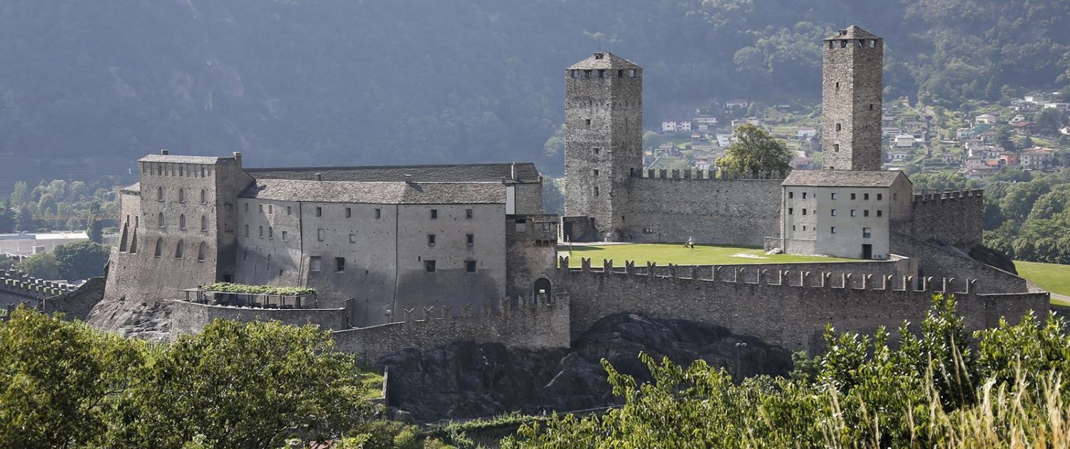 Die Burg Castelgrande in Bellinzona
