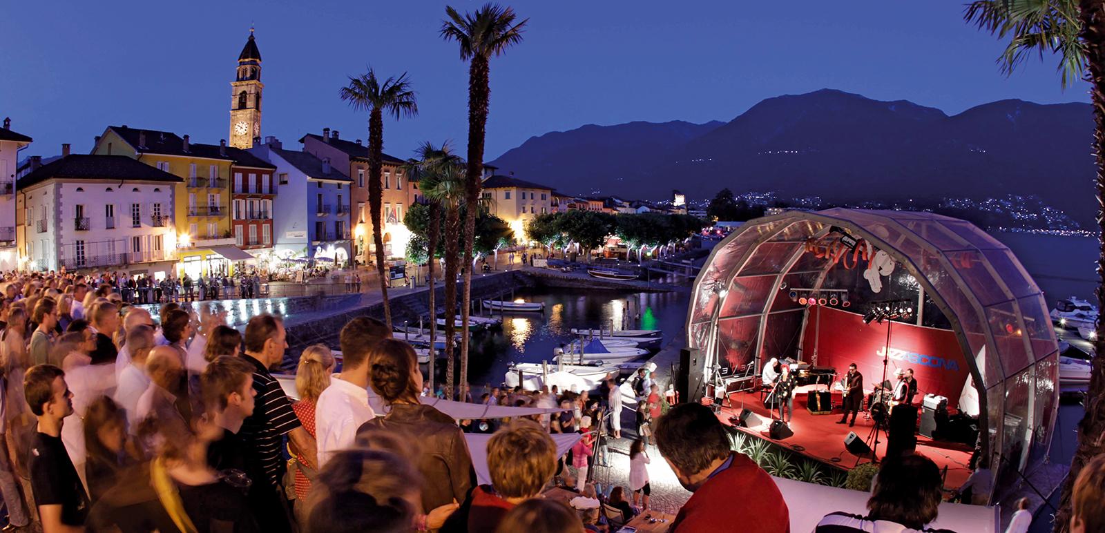 Jazzbühne am Quai in Ascona